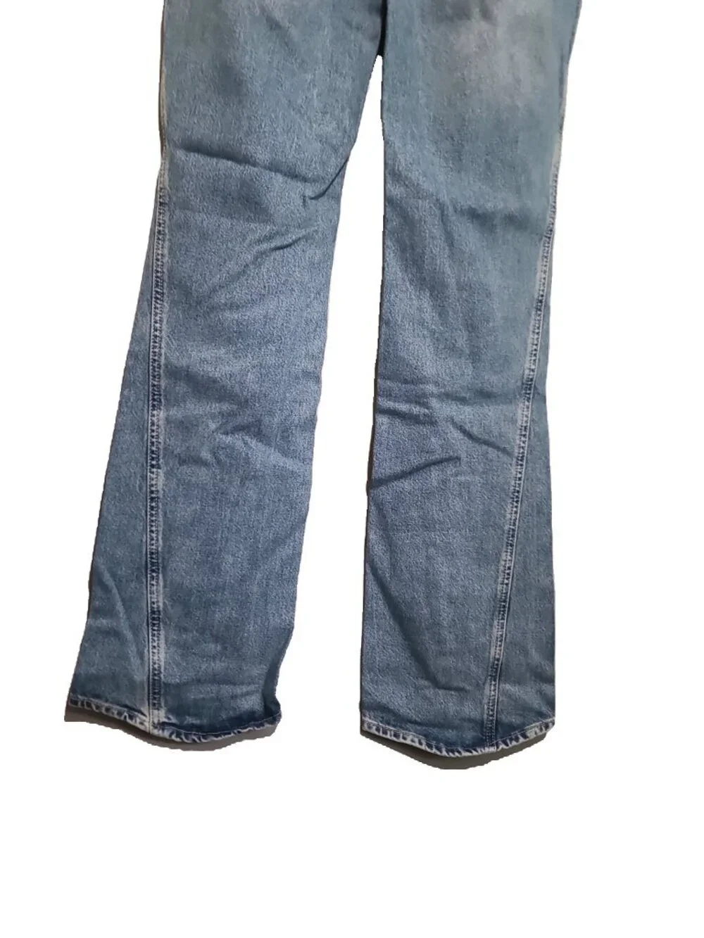 Free People CARNIVALE LOW RISE BOOTCUT Jeans Size 25 Blue NWT